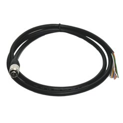 GPIO-Kabel mit 8-poligem Rundsteckverbinder Hirose HR25