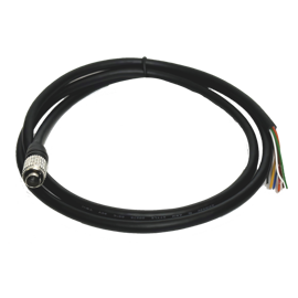Cables GPIO con conector circular Hirose HR25 de 8 pines