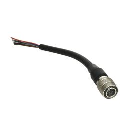Cables GPIO con conector circular Hirose HR10 de 12 pines