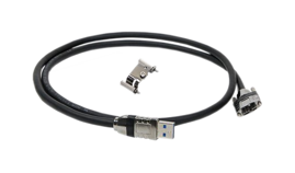 Câbles verrouillables USB 3.1 (connecteurs en métal coulé)