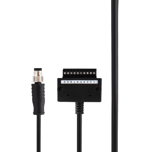 GPIO Cables with 8-pin M8 A-Coded Circular Connector