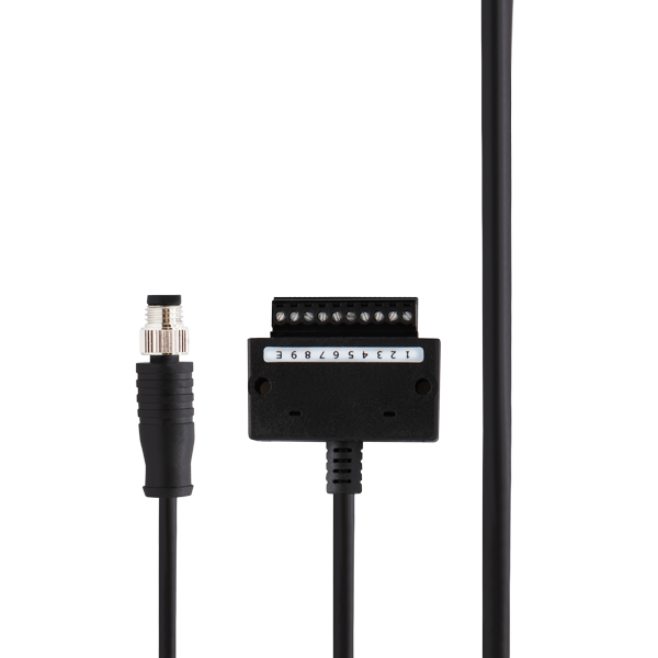GPIO Cables with 8-pin M8 A-Coded Circular Connector