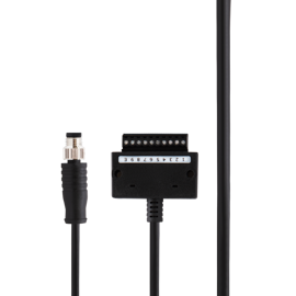 GPIO Cables with 8-pin M8 A-Coded Circular Connector