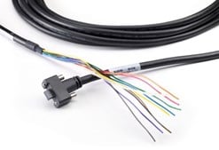 GPIO Cable with Samtec ISDF-05-D Connector to Flying Leads