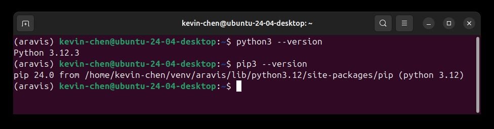 Verify Python version